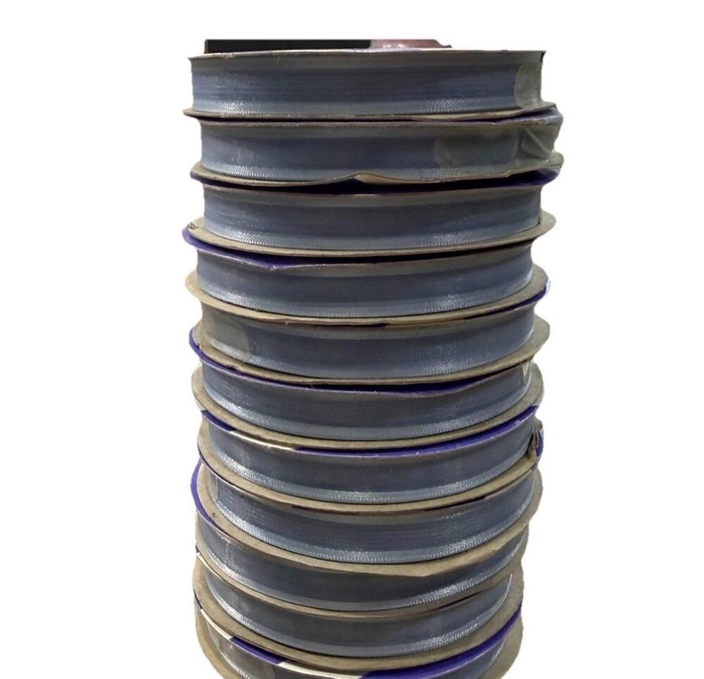 Offray Straight N Narrow 5/16” Periwinkle Blue Polyester Ribbon 10 Rolls NEW